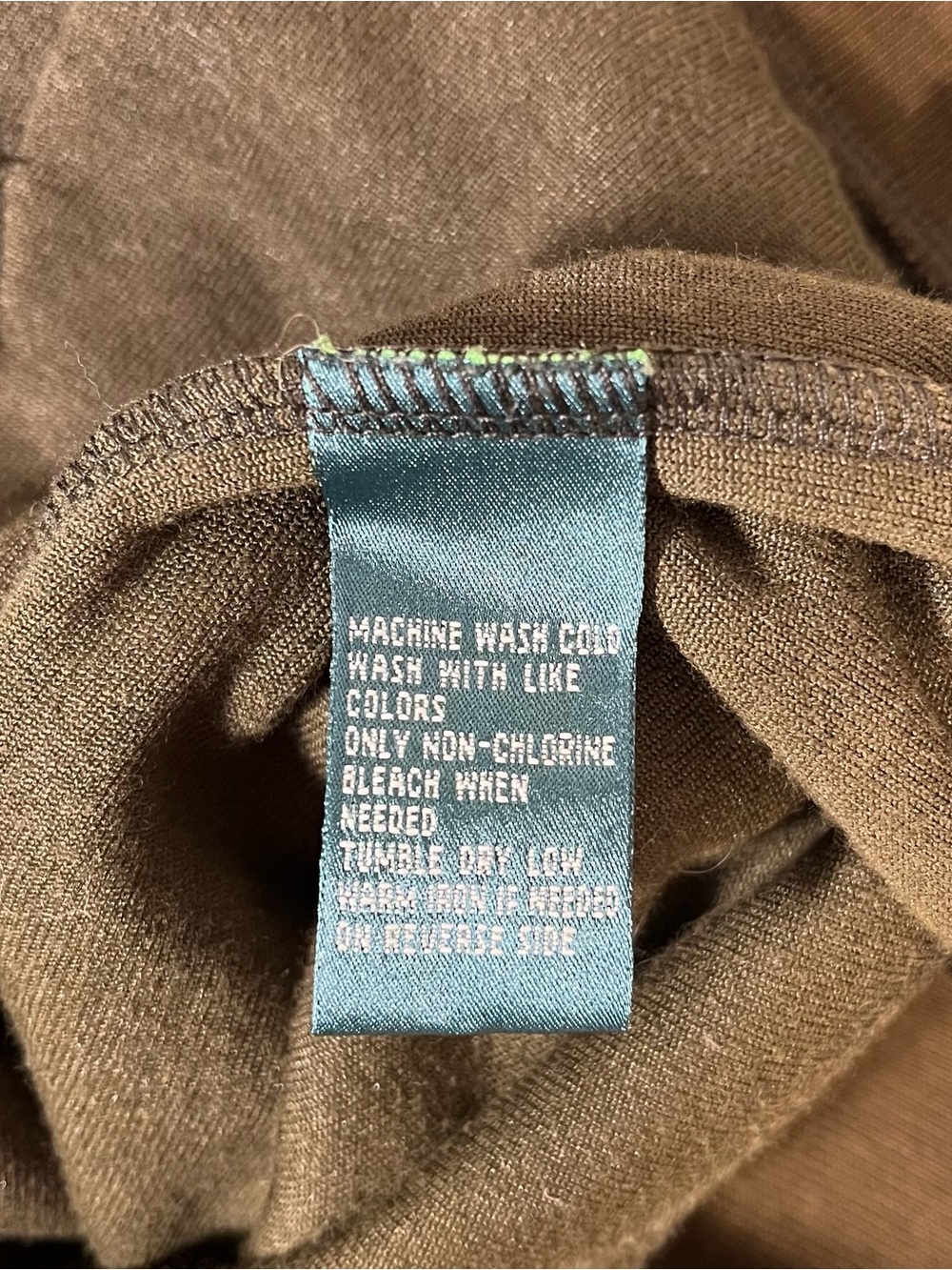 Lauren Ralph Lauren Vintage Olive Green Velvet Velour Shawl Collar Jacket Large - Picture 13 of 13